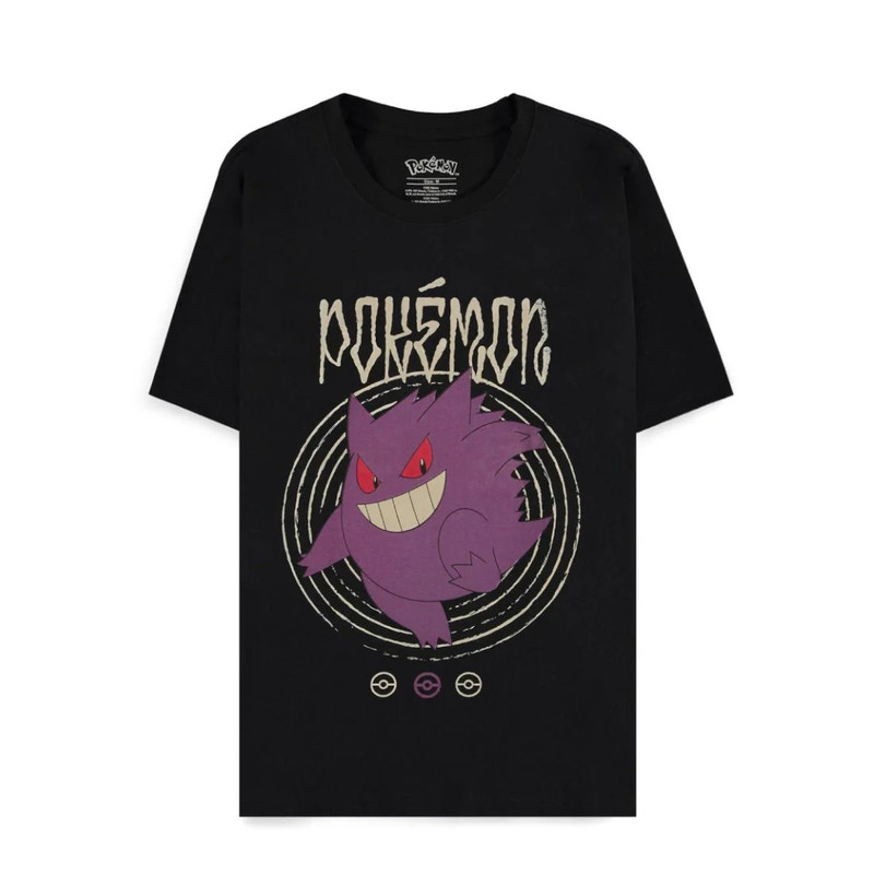 Difuzed Pokémon - Gengar Rock Men's Short Sleeved T-shirt - S - تي-شيرت